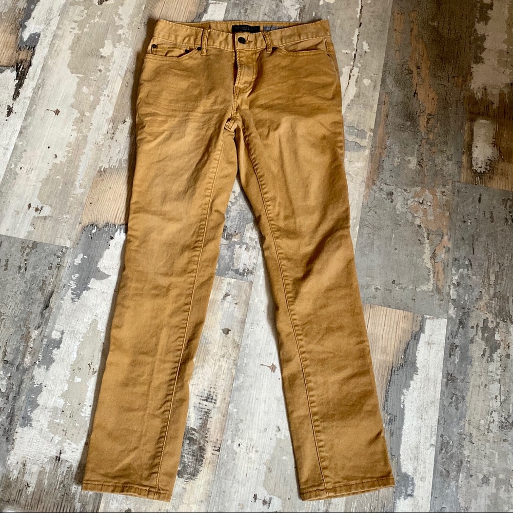 Golden honey Aeropostale skinny jeans 28x30